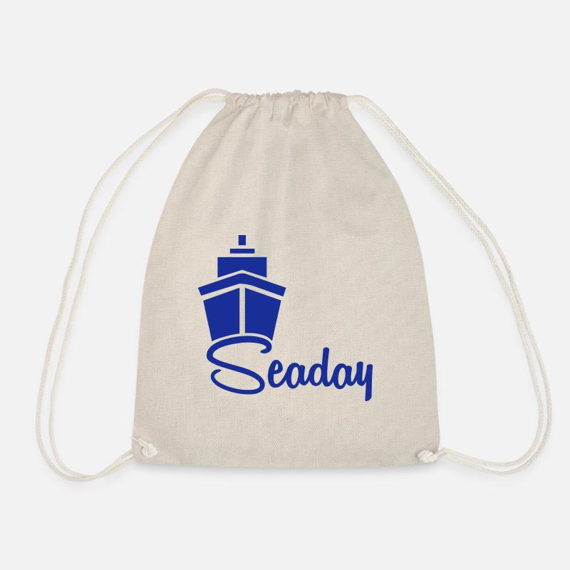 Seaday - Drawstring Bag - nature