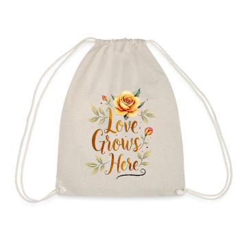 L’amour en pleine floraison - Sac de sport léger - nature - Devant