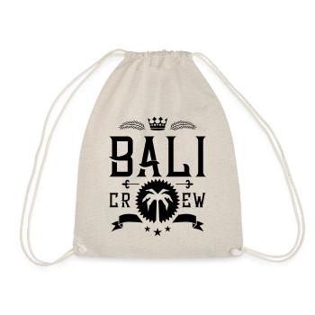 bali crew palme - Turnbeutel - Natur - Vorne