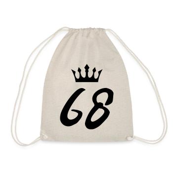 68 Couronne numérique - Sac de sport léger - nature - Devant