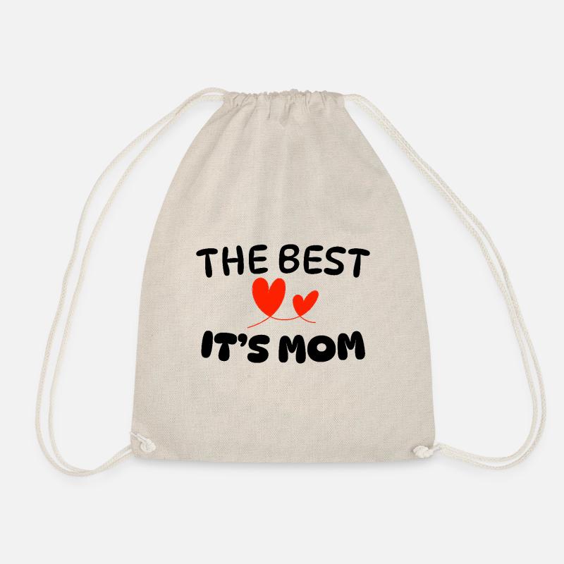 The BEST it's MOM 2 - Drawstring Bag - nature