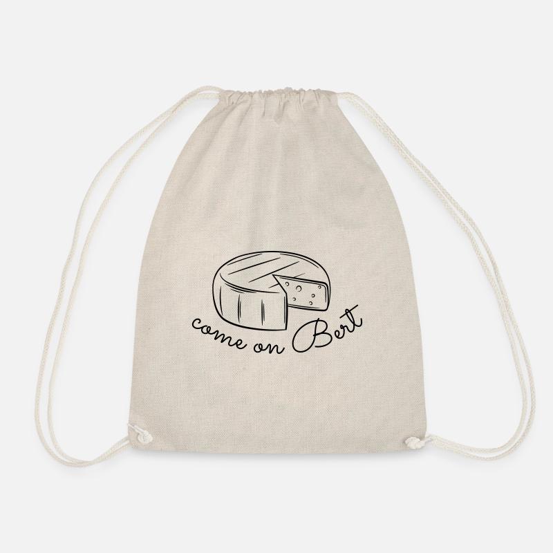 Come on Bert - Drawstring Bag - nature