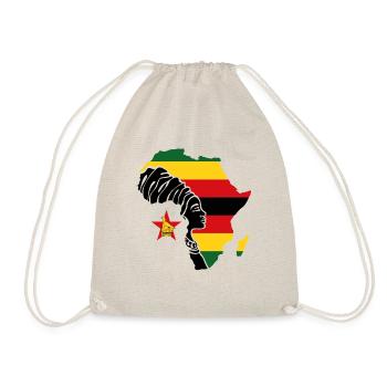 Zimbabwe Zim Zimbabwe Afrique Drapeau Noir Patrimoine - Sac de sport léger - nature - Devant