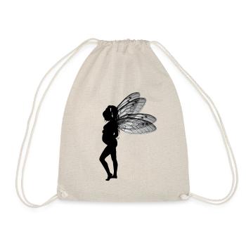 Fée fée enceinte - Sac de sport léger - nature - Devant