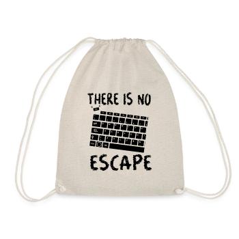 Cadeau drôle de codeur d'échappement de nerd geek - Sac de sport léger - nature - Devant