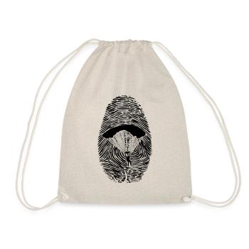Empreinte de parachutisme - Sac de sport léger - nature - Devant