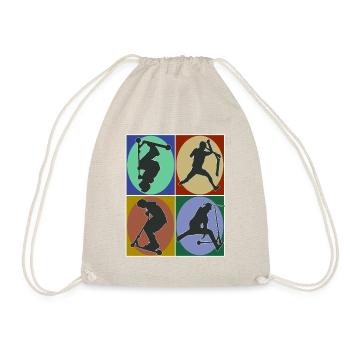 Scooter - Sac de sport léger - nature - Devant