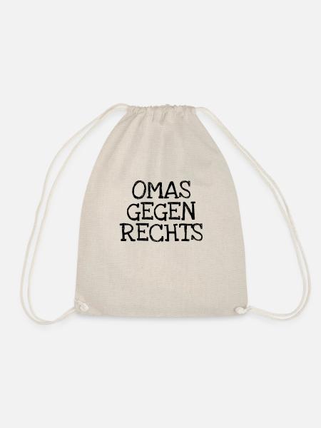 Omas Gegen Rechts - Turnbeutel - Natur