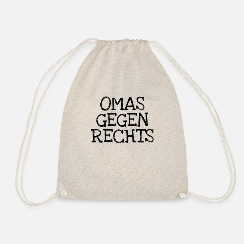 Omas Gegen Rechts - Turnbeutel - Natur