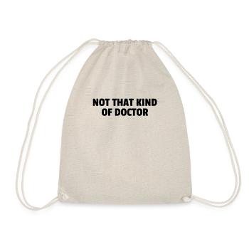 Pas ce genre de docteur médical - Sac de sport léger - nature - Devant