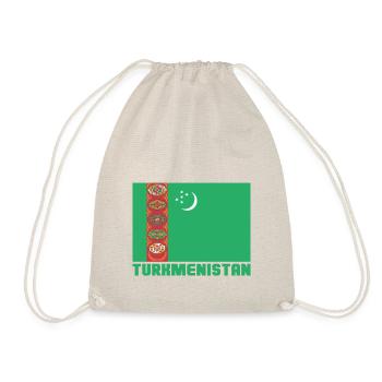 Turkmenistan - Turnbeutel - Natur - Vorne