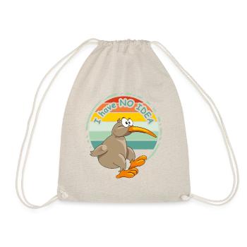 I have no idea - Drawstring Bag - nature - Front