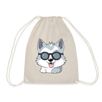 Lomo le loup à lunettes - Sac de sport léger - nature - Devant
