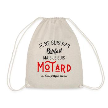 Pas parfait mais motard - Sac de sport léger - nature - Devant