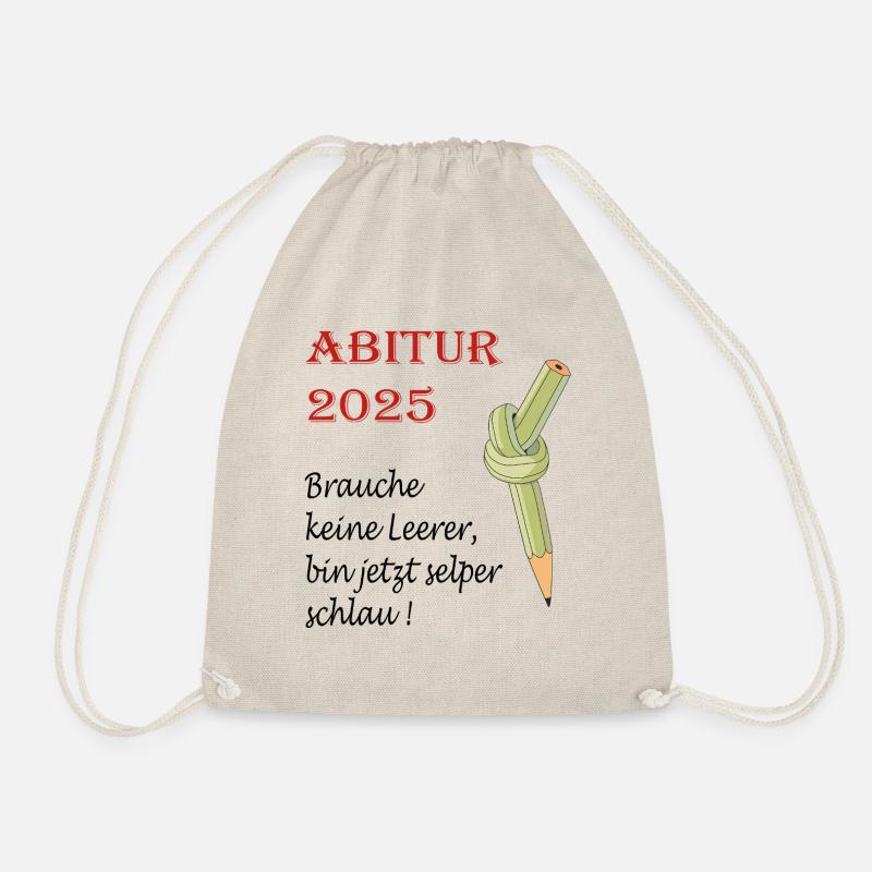 ABITUR 2025 - Turnbeutel - Natur