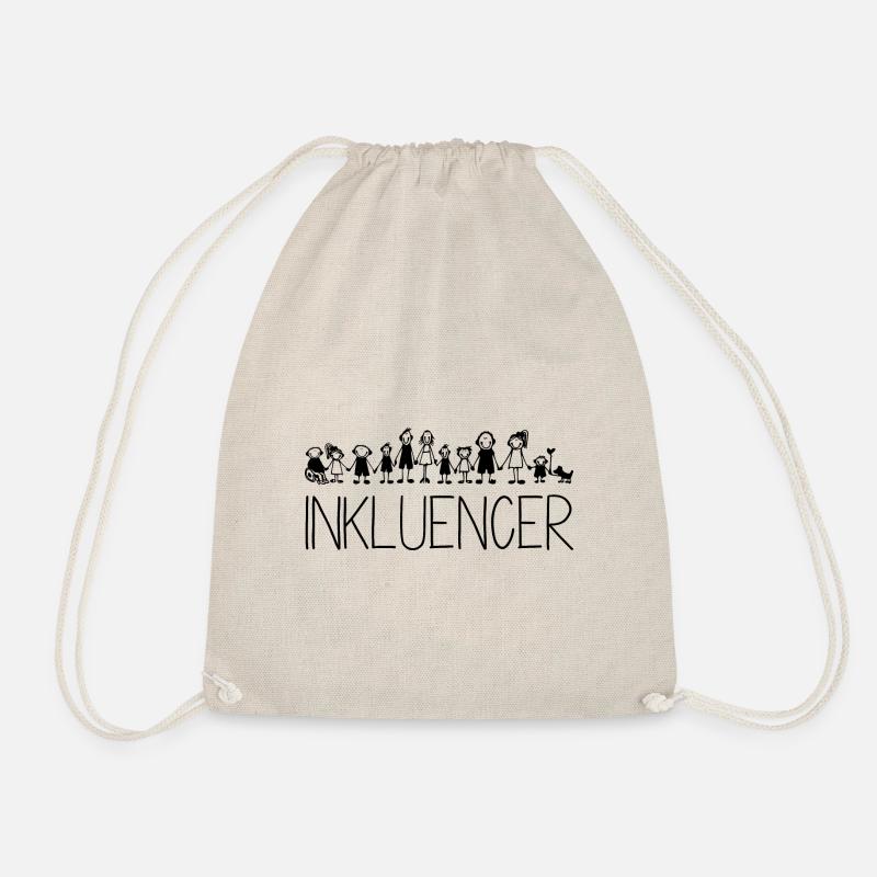 Inkluencer - Turnbeutel - Natur