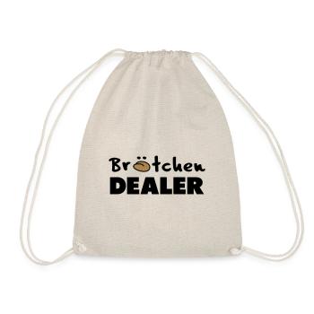 Brötchen Dealer Bäckerei - Turnbeutel - Natur - Vorne
