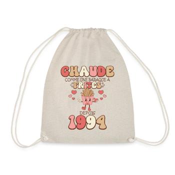 Baraque À Frites 1994 Femme Anniversaire 30 Ans - Sac de sport léger - nature - Devant