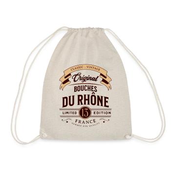 Bouches-du-Rhône Department France - Drawstring Bag - nature - Front