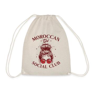 Femme Social Club Fille Marocaine - Drawstring Bag - nature - Front