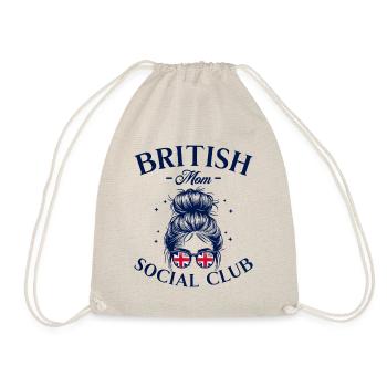 Mère Social Club Maman Britannique - Sac de sport léger - nature - Devant