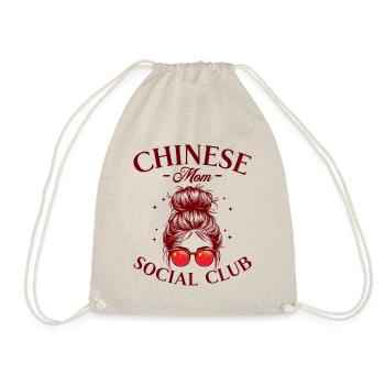 Mère Social Club Maman Chinoise - Sac de sport léger - nature - Devant