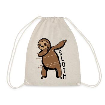 dubbing sloth - Turnbeutel - Natur - Vorne