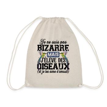 Oiseau Animal Bec Cadeau Humour Moineau Mésange - Sac de sport léger - nature - Devant