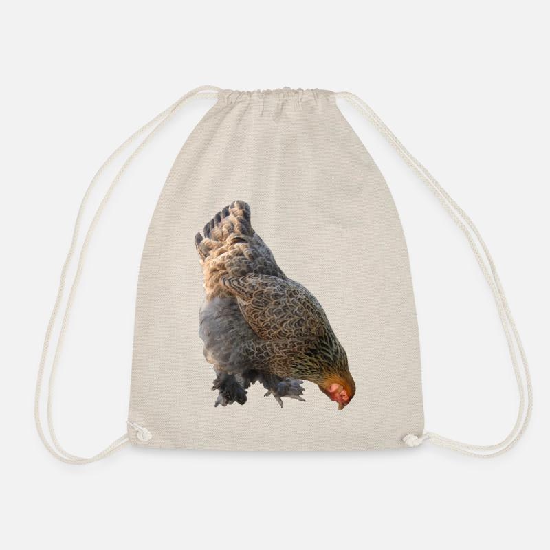 Huhn - Turnbeutel - Natur