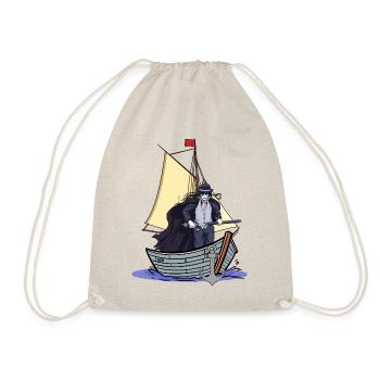 horreur Halloween bateau guerrier guerrier épée - Sac de sport léger - nature - Devant