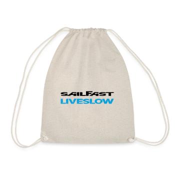 Sail Fast Liveslow noir - Sac de sport léger - nature - Devant