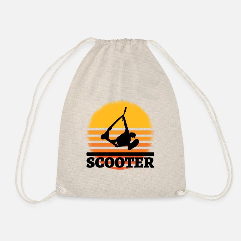 Scooter sunset - Turnbeutel - Natur