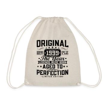 Original 1999 Vintage Vintage Rétro Anniversaire - Sac de sport léger - nature - Devant