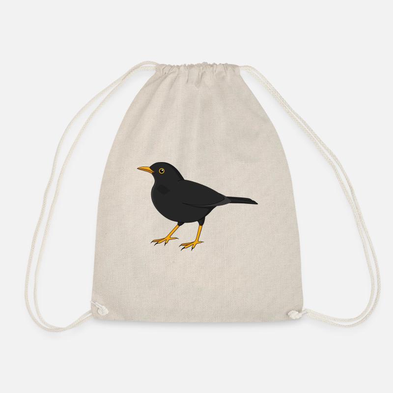 Amsel - Turnbeutel - Natur