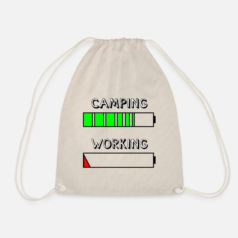Camping Reloading - Drawstring Bag - nature
