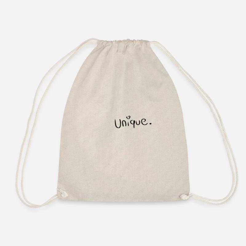 Unique - Drawstring Bag - nature