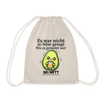 Es war nicht so gesagt - Turnbeutel - Natur - Vorne