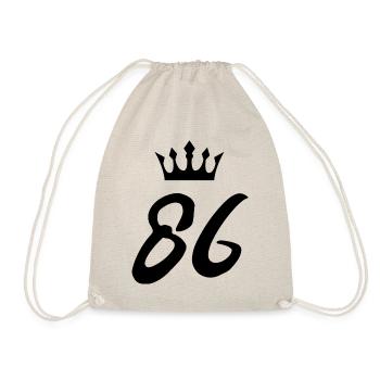 86 Couronne numérique - Sac de sport léger - nature - Devant