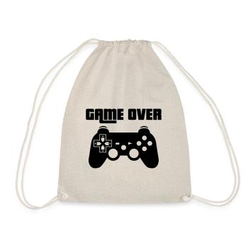 Game Over Play station - Drawstring Bag - nature - Front