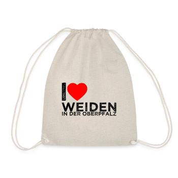 I Love Weiden in der Oberpfalz - Bavière - Sac de sport léger - nature - Devant