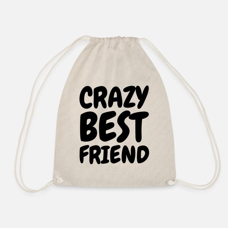 Beste Freunde Geschenke - Turnbeutel - Natur