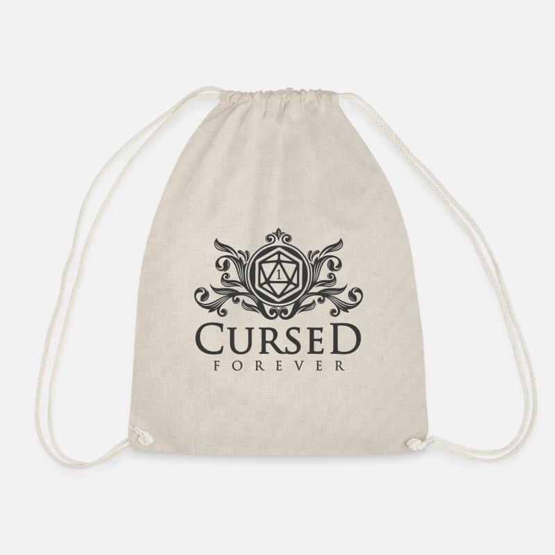 RPG Dice Master 1 Cursed forever - Turnbeutel - Natur