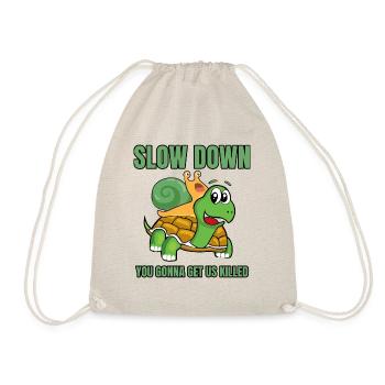 Tortue de mer testudinata animal - Sac de sport léger - nature - Devant