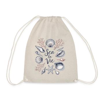 Humor Beach Sea Coastal Summer - Drawstring Bag - nature - Front
