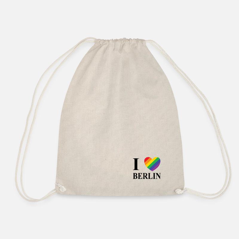 I Love Berlin - Turnbeutel - Natur