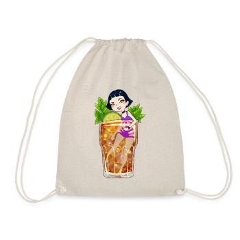 Cuba Libre Cocktail - Drawstring Bag - nature - Front