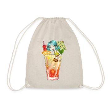 Sunrise Cocktail - Drawstring Bag - nature - Front