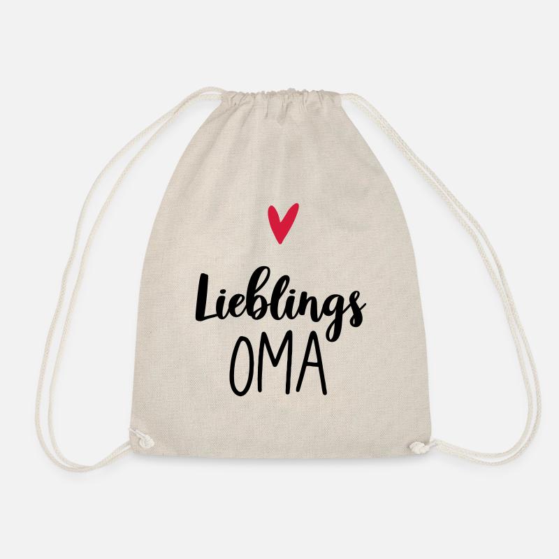 Lieblings Oma - Turnbeutel - Natur