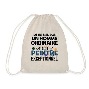 Peintre Peinture Artiste Humour Métier Cadeau - Sac de sport léger - nature - Devant