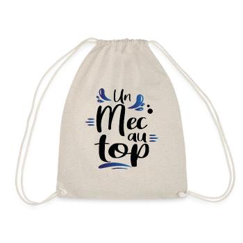 Mec Gars Homme Cadeau T-shirt Papa Papy Collègue - Sac de sport léger - nature - Devant